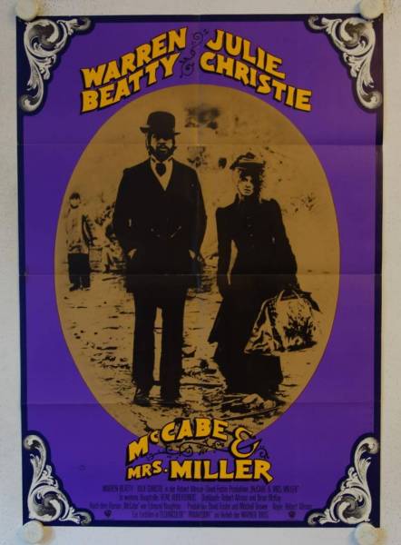 McCabe und Mrs. Miller originales deutsches Filmplakat